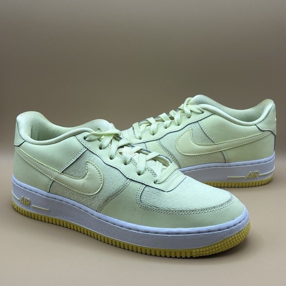 Nike Other - 2018 Nike Air Force 1 Low LV8 Yellow Lime - Youth Size 7 Women's Size 8.5 Used